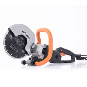 Sega per calcestruzzo elettrica da 230 mm Evolution R230DCT con disco diamantato