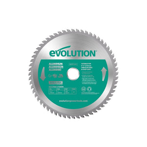 Lama speciale per taglio alluminio TCT Evolution da 210mm, 60 denti, alesaggio 25.4mm per sega circolare