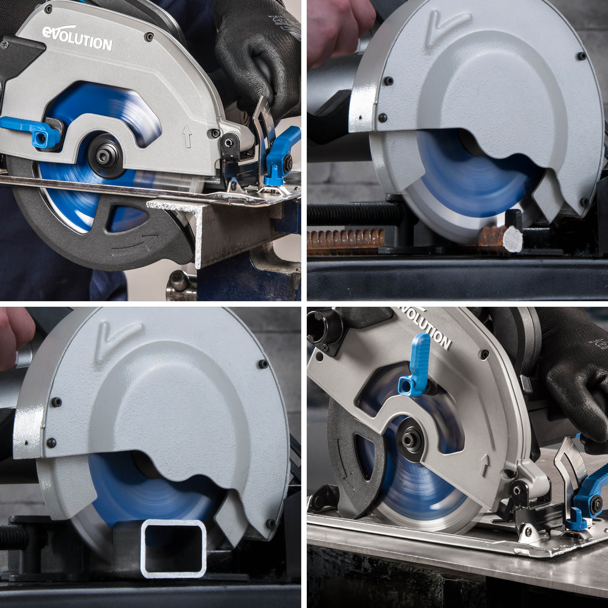 Lama per acciaio in TCT Evolution da 185 mm con 40 denti e alesaggio da 20 mm per sega circolare