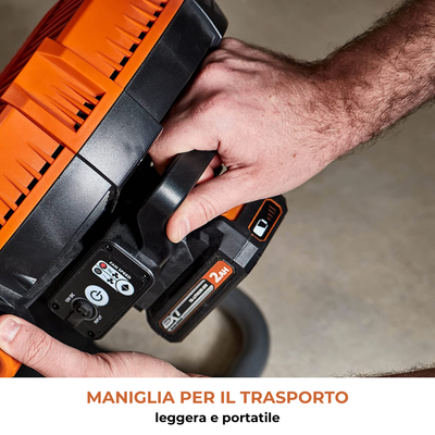Ventilatore a batteria Evolution R240FAN-Li senza batteria e caricatore