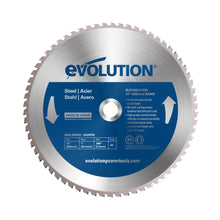 Lama per acciaio in TCT Evolution da 305 mm, 60 denti, alesaggio da 25,4 mm per troncatrice