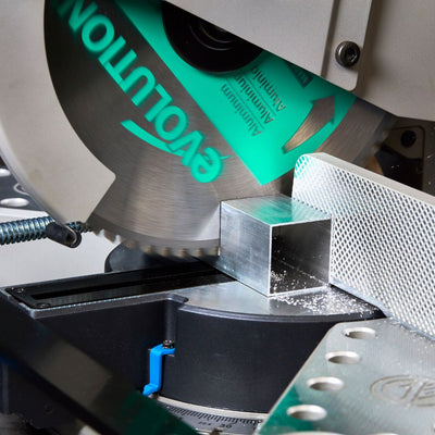 Lama speciale per taglio alluminio TCT Evolution da 185mm, 60 denti, alesaggio 20mm per sega circolare