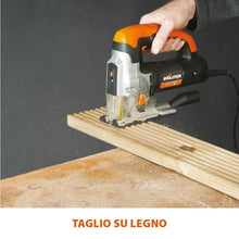 Seghetto alternativo Evolution RAGE7-S 710W con cavo e controllo della velocità variabile