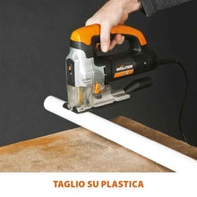 Seghetto alternativo Evolution RAGE7-S 710W con cavo e controllo della velocità variabile