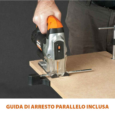 Seghetto alternativo Evolution RAGE7-S 710W con cavo e controllo della velocità variabile