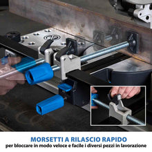 Troncatrice per metallo da 355 mm Evolution S355MCS + Supporto con ruote MCSSTAND