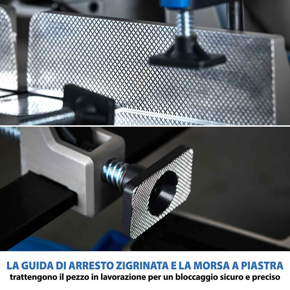 Troncatrice angolare da 355 mm Evolution S355MCS per il taglio del metallo