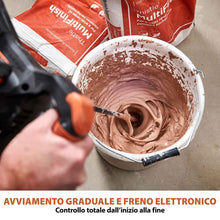 Miscelatore portatile a batteria Evolution R120MXR-Li senza batteria e caricabatterie