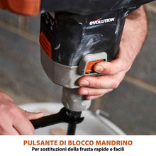 Miscelatore portatile a batteria Evolution R120MXR-Li senza batteria e caricabatterie