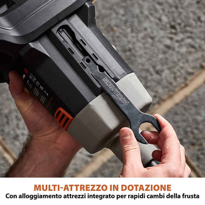 Miscelatore portatile a batteria Evolution R120MXR-Li senza batteria e caricabatterie