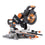 Troncatrice radiale a batteria Doppio Smusso 255mm R255SMS-DB-Li – Lama Multi-Materiale TCT (senza batteria e caricabatterie)