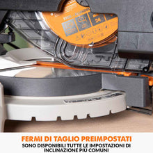 Troncatrice angolare con piano superiore Evolution R210MTS-G2 con lama da 210mm multi-materiale TCT