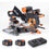 Troncatrice radiale a batteria Doppio Smusso 255mm R255SMS-DB-Li – Lama Multi-Materiale TCT (senza batteria e caricabatterie)