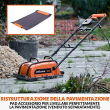 Pacchetto Evolution: Compattatore / Piastra vibrante elettrico H320-E + piastra di pavimentazione