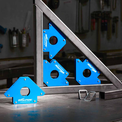 Kit di 4 squadre magnetiche per saldatura Evolution