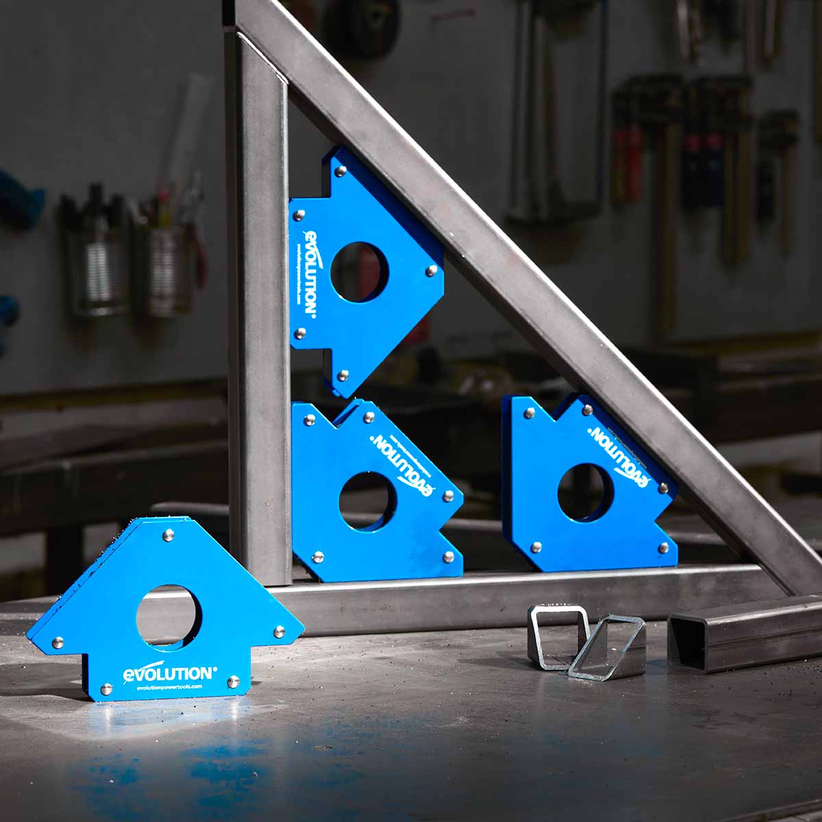 Kit di 4 squadre magnetiche per saldatura Evolution