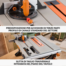 Banco Sega Evolution R255TBL 1650W con lama da 255mm multi-materiale TCT