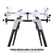 Pacchetto Evolution: Troncatrice a trazione da 355 mm S355CPS per il taglio del metallo + Supporto universale