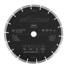 Disco diamantato segmentato Evolution da 255 mm, alesaggio da 22,2 mm
