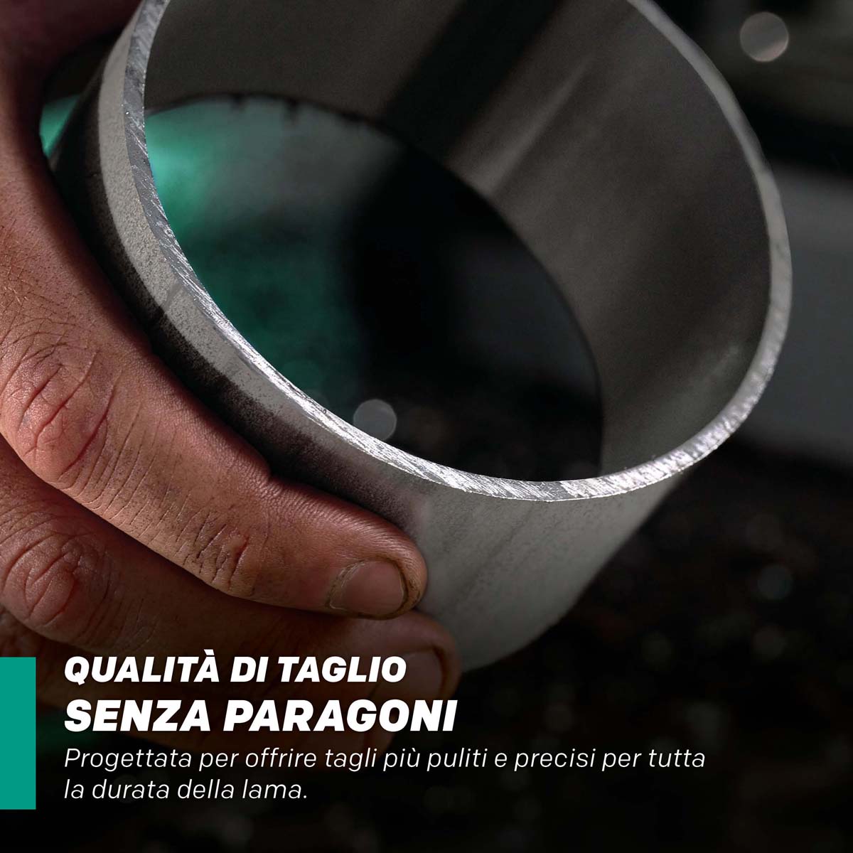 Lama EVOMAX 355mm con 100 denti per il taglio professionale e intensivo dell’alluminio