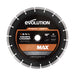 Disco diamantato EVOMAX 260mm – ultra sottile, specifico per seghe a disco a batteria