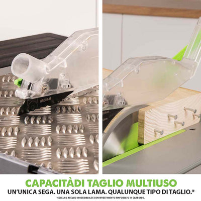 Banco sega Evolution FURY5-S con lama in TCT da 255mm per taglio multi-materiale – Semi Nuovo (B-GRADE)