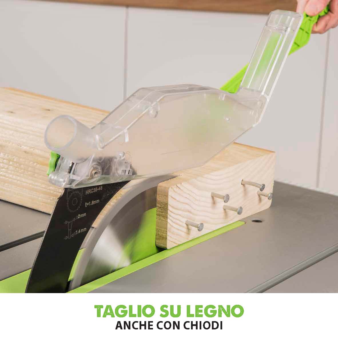 Banco sega Evolution FURY5-S con lama in TCT da 255mm per taglio multi-materiale – Semi Nuovo (B-GRADE)