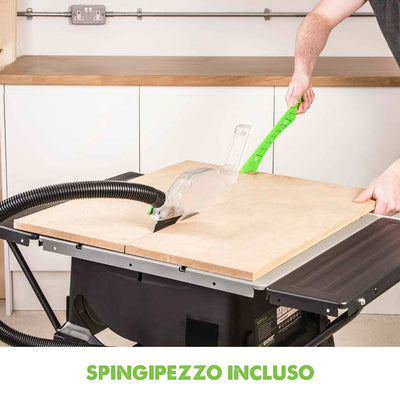 Banco sega Evolution FURY5-S con lama in TCT da 255mm per taglio multi-materiale – Semi Nuovo (B-GRADE)