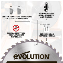 Lama da finitura per legno in TCT da 255mm, 60 denti, alesaggio 25,4mm – per troncatrice e sega da banco