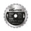 Lama multi-materiale TCT Evolution da 185mm con 20 denti, foro da 20mm