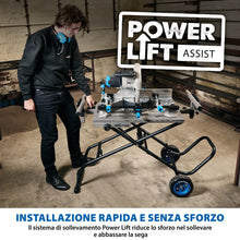 Troncatrice per metallo da 355 mm Evolution S355MCS + Supporto con ruote MCSSTAND