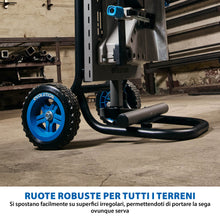 Troncatrice per metallo da 355 mm Evolution S355MCS + Supporto con ruote MCSSTAND