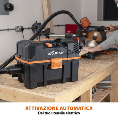 Aspiratore umido / secco 15L Evolution R15VAC