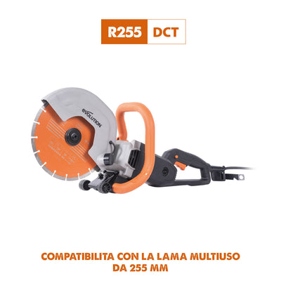 Disco diamantato premium segmentato 255mm foro 22,2mm