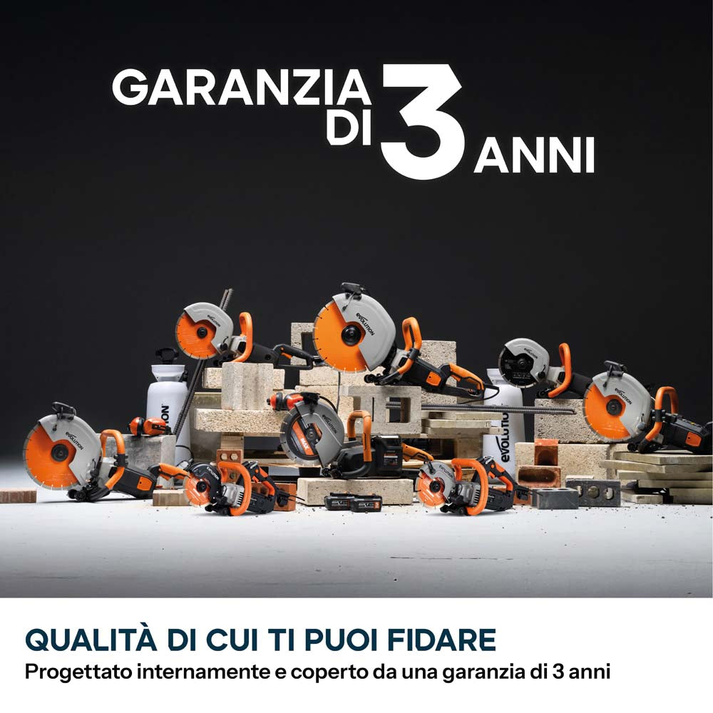 Sega elettrica per cemento da 150mm con sistema anti-polvere ad acqua e disco diamantato ad alta resistenza | R150DCT-PRO
