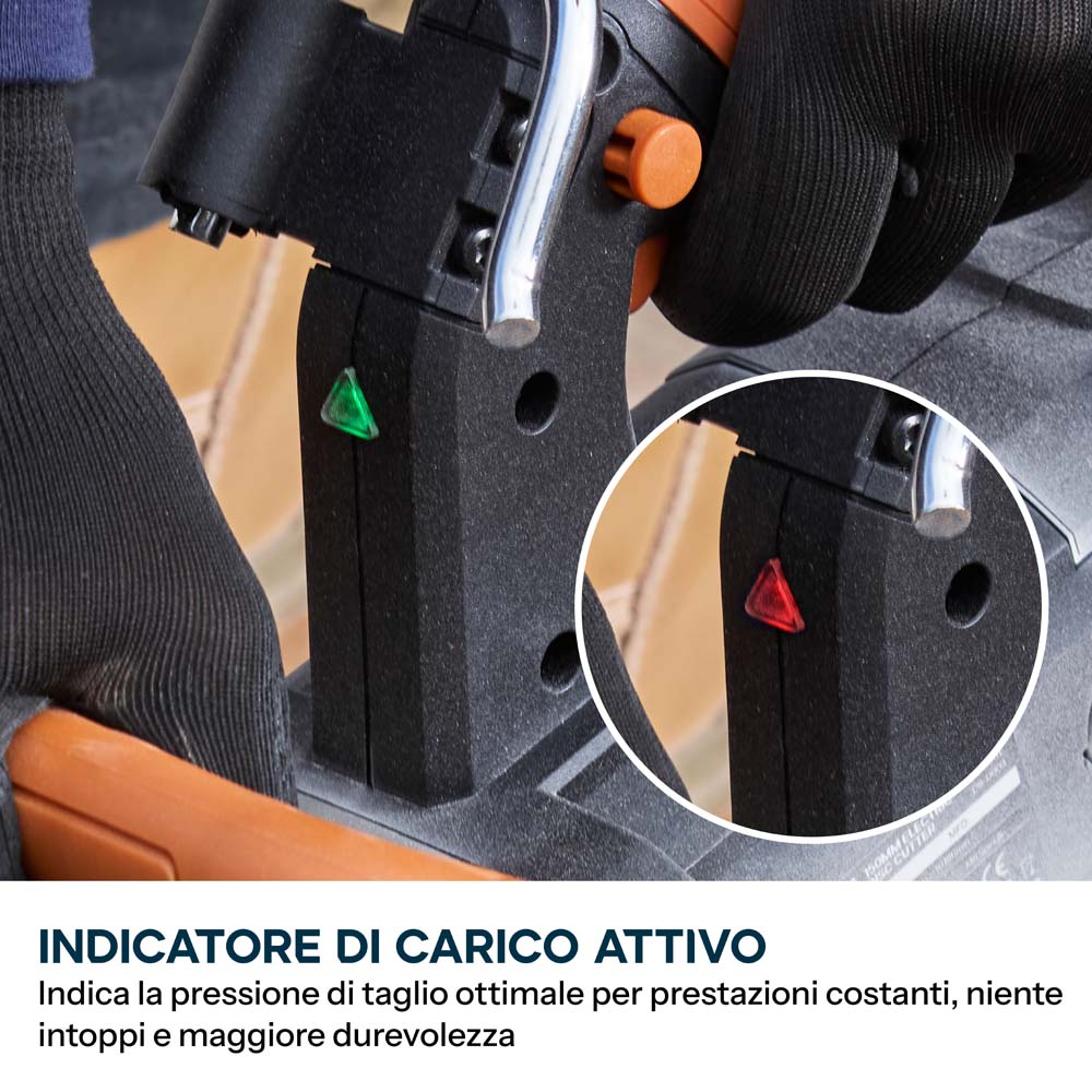 Sega elettrica per cemento da 150mm con sistema anti-polvere ad acqua e disco diamantato ad alta resistenza | R150DCT-PRO