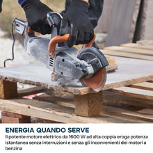 Sega elettrica per cemento da 150mm con disco diamantato Endurance | R150DCT