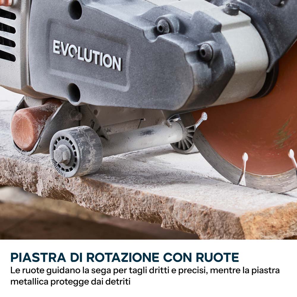 Sega elettrica per cemento da 150mm con disco diamantato Endurance | R150DCT