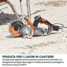 Sega elettrica per cemento da 150mm con disco diamantato Endurance | R150DCT
