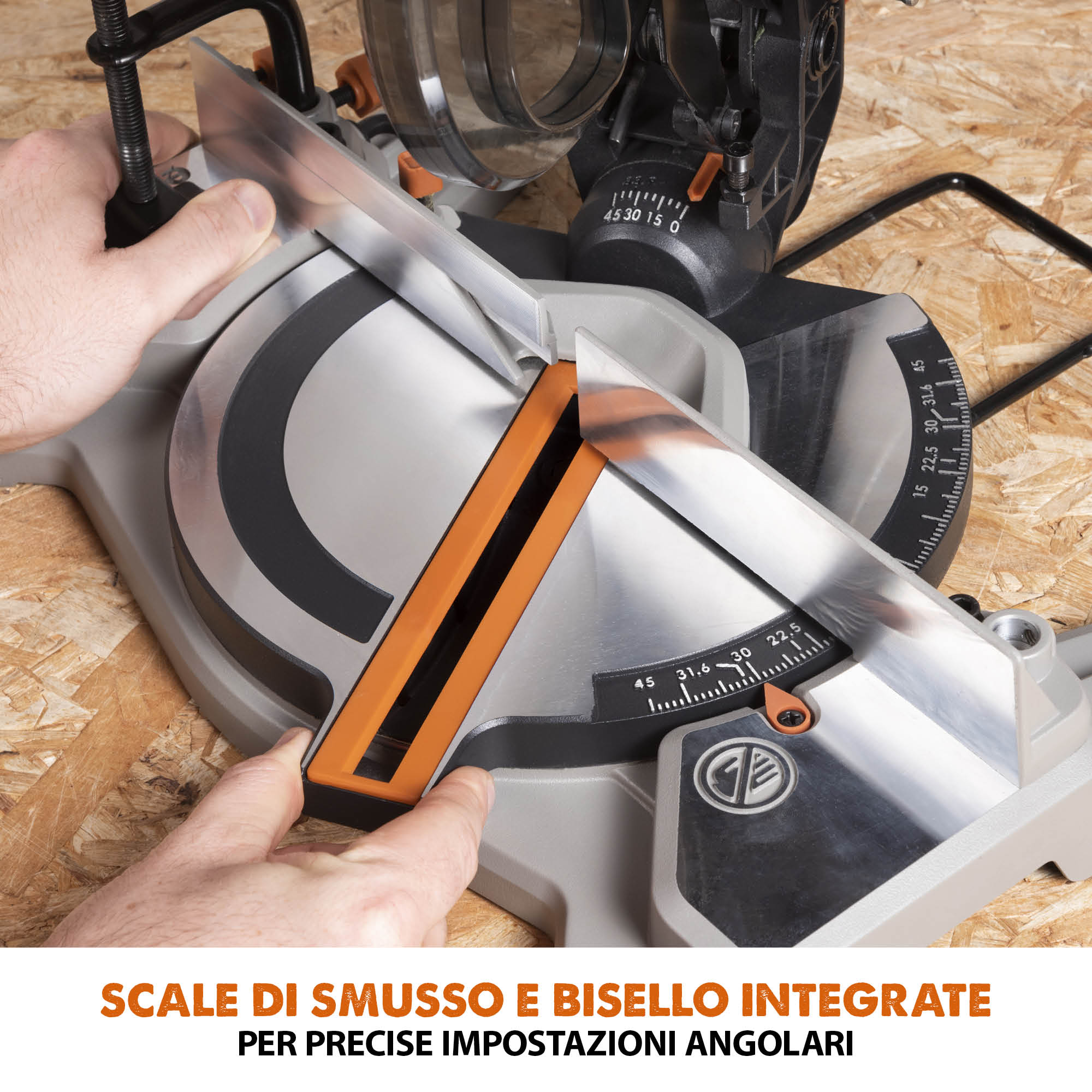 Troncatrice angolare a batteria Evolution R185CMS-Li da 185 mm con lama multi-materiale TCT, batteria da 4 Ah e caricabatterie