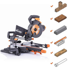 Pacchetto Evolution: Troncatrice radiale angolare R210SMS-300+ da 210 mm con Lama multi-materiale TCT + Supporto universale