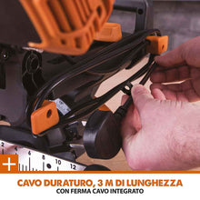 Pacchetto Evolution: Troncatrice radiale angolare R210SMS-300+ da 210 mm con Lama multi-materiale TCT + Supporto universale