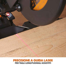 Pacchetto Evolution: Troncatrice radiale angolare R210SMS+ con lama multi-materiale TCT + Supporto universale