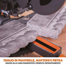 Pacchetto Evolution: Troncatrice radiale angolare R210SMS+ con lama multi-materiale TCT + Supporto universale
