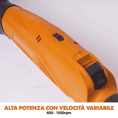 Levigatrice a giraffa telescopica Evolution R225DWS con 6 dischi abrasivi