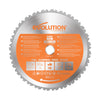 Lama multi-materiale TCT Evolution da 255 mm con 28 denti e alesaggio da 25,4 mm troncatrice angolare e sega da banco