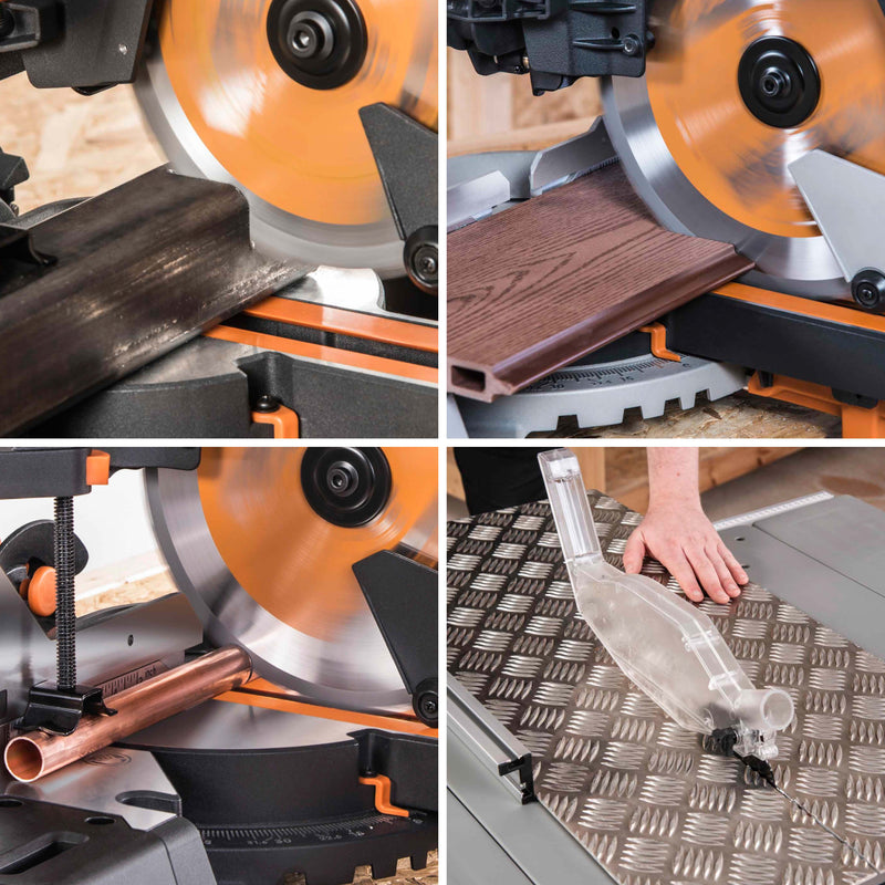 Saxton - Lama Per Sega Circolare TCT Con Punta Piatta, 255 Mm X 28 X 25,4 Mm, Per Evolution - Foto 7