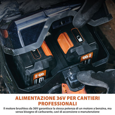 Sega per calcestruzzo a batteria Evolution R260DCT-Li, disco da 260 mm, senza batterie e caricabatterie