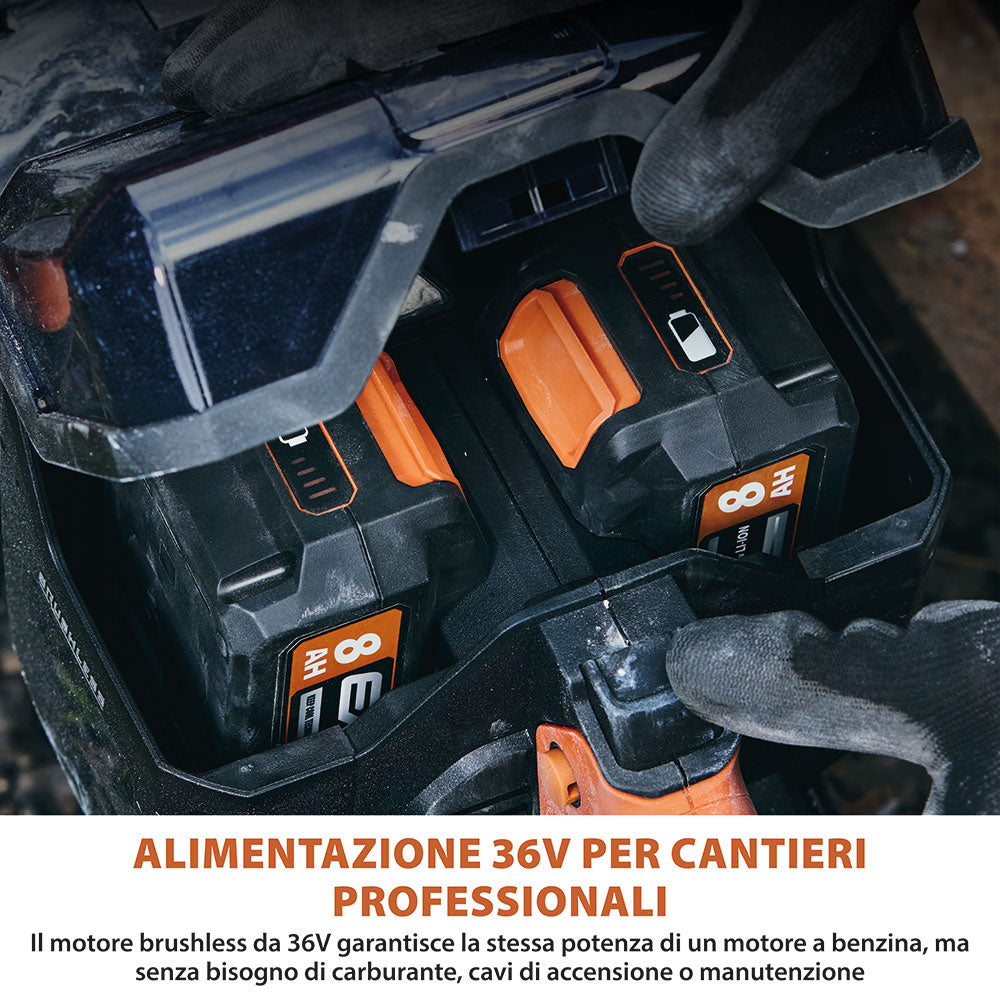 Sega per calcestruzzo a batteria Evolution R260DCT-Li, disco da 260 mm, senza batterie e caricabatterie