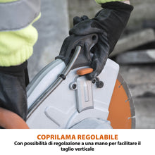 Pacchetto Evolution: Sega per calcestruzzo elettrica R300DCT+ con lama diamantata premium da 300mm + serbatoio d'acqua a pedale da 15L